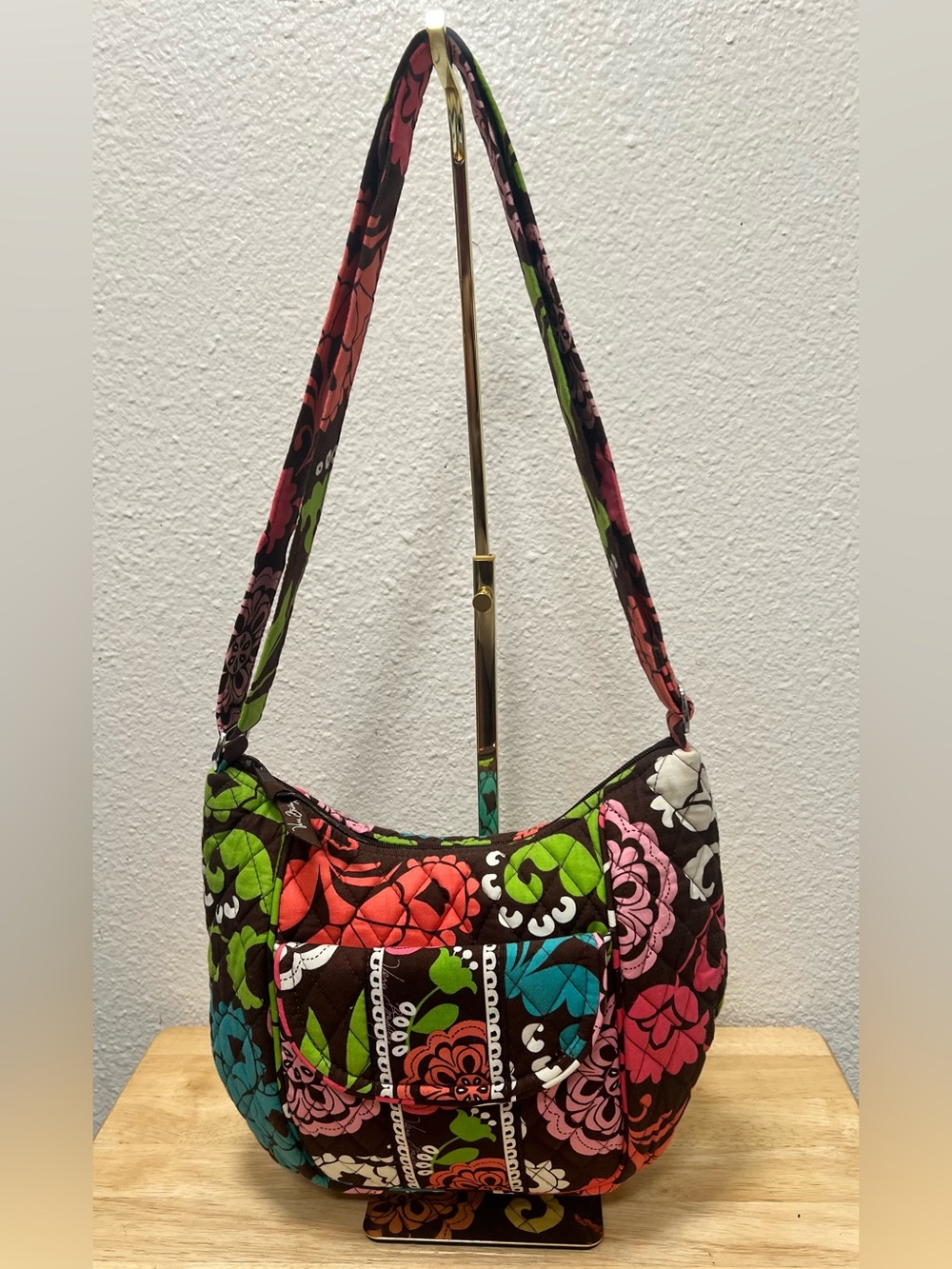 Vera Bradley Retired Lola floral pattern shoulder bag